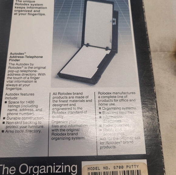 ***5/$20***Vintage autodex...telephone address finder - Picture 2 of 4